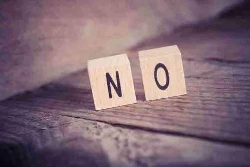 No